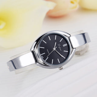 18 5000   Ladies Korean Version Of Fashion Watch Steel Band With Diamond High-end Watch