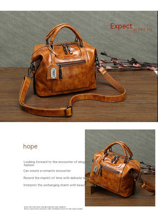 Retro Style Women's Bag Women Hand-carrying Crossbody Bag