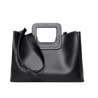 Leather Handbag With Large Capacity