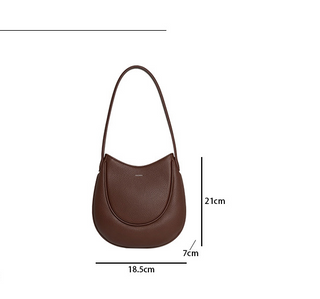 Design Lychee Pattern Women's Bag Simple Fashion High-end